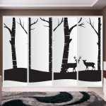 Αυτοκόλλητο ντουλάπας - Δάσος