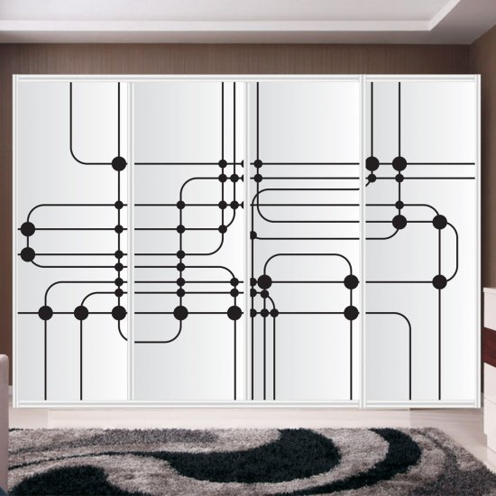 Αυτοκόλλητο ντουλάπας - Κύκλωμα