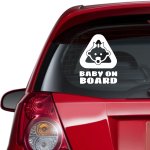 Αυτοκόλλητο αυτοκινήτου - Baby on Board 6
