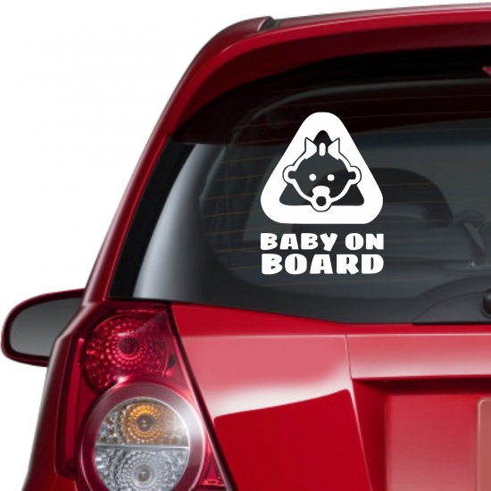 Αυτοκόλλητο αυτοκινήτου - Baby on Board 6