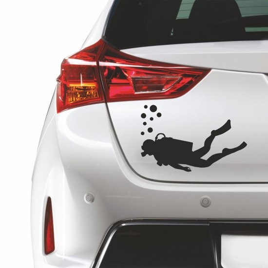 Car Sticker - Diver 2