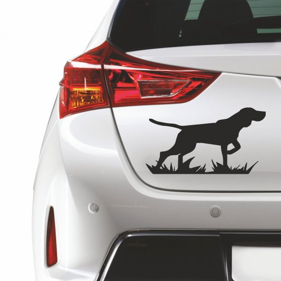 Αυτοκόλλητο αυτοκινήτου - Κυνηγόσκυλο