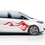 Car sticker - Flames 3