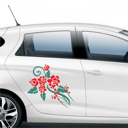 Car Sticker - Flowers
