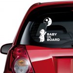 Car Sticker - Baby on Board 12