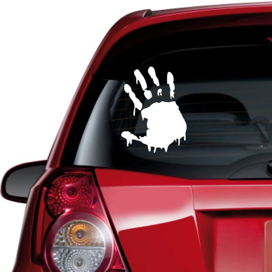 Αυτοκόλλητο αυτοκινήτου - Παλάμη