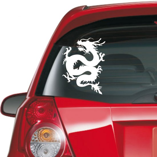 Αυτοκόλλητο αυτοκινήτου - Δράκος 01 Αυτοκόλλητο αυτοκινήτου - Δράκος 01
