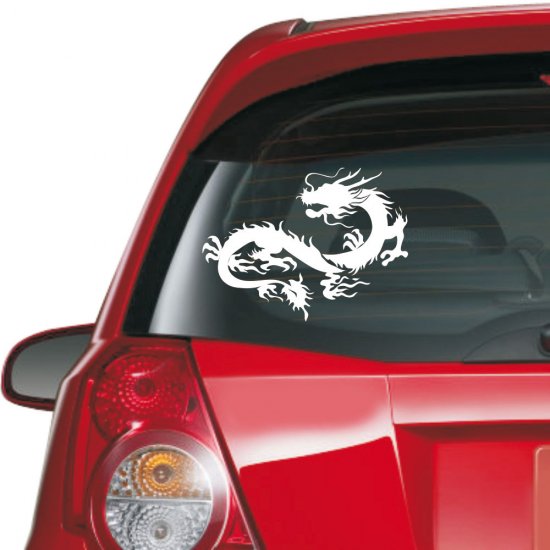 Αυτοκόλλητο αυτοκινήτου - Δράκος 02 Αυτοκόλλητο αυτοκινήτου - Δράκος 02