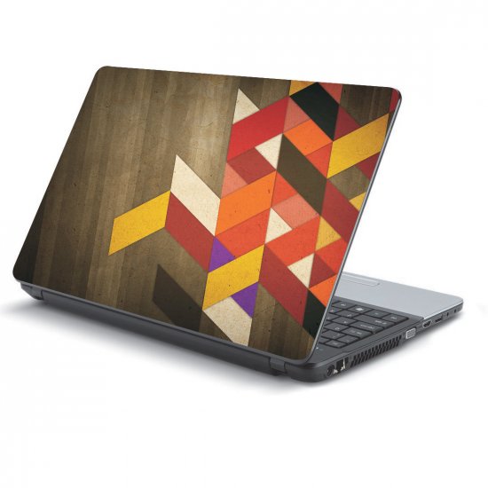 Αυτοκόλλητο Laptop - Diamonds on green