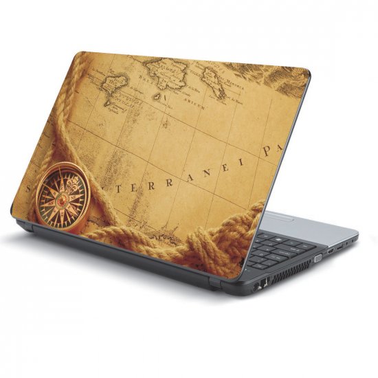 Αυτοκόλλητο Laptop - Old map Αυτοκόλλητο Laptop - Old map