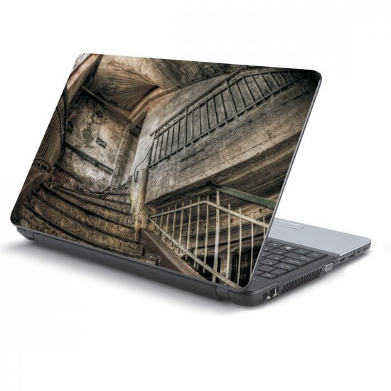 Αυτοκόλλητο Laptop - Old stairs