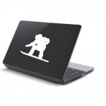 Αυτοκόλλητο Laptop - Snowboard