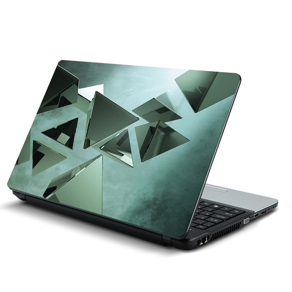 Αυτοκόλλητο Laptop - Ιπτάμενα Τρίγωνα