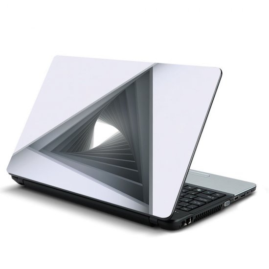 Αυτοκόλλητο Laptop - Τριγωνική Δίνη