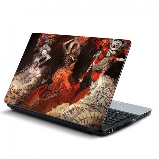 Αυτοκόλλητο Laptop - Χορεύτριες