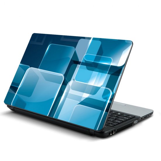 Αυτοκόλλητο Laptop - Κύβοι