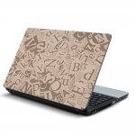 Αυτοκόλλητο Laptop - Γράμματα 01