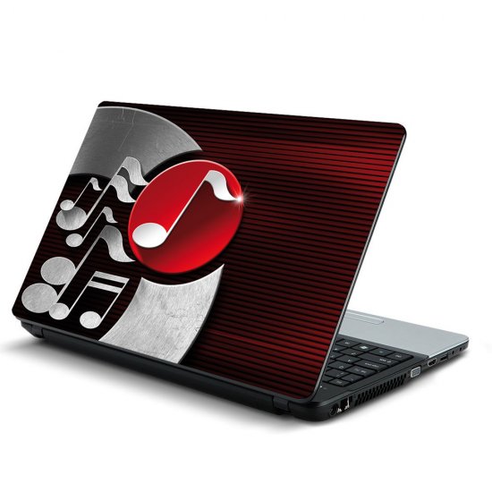 Αυτοκόλλητο Laptop - Νότες 02