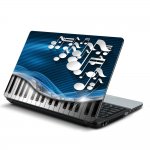 Αυτοκόλλητο Laptop - Νότες 04