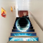 Αυτοκόλλητο σκάλας (Τιμή ανά τεμάχιο) - Abstract earth