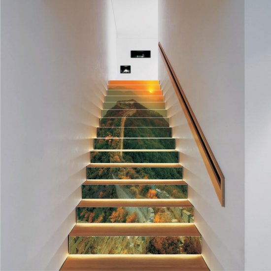 Αυτοκόλλητο σκάλας (Τιμή ανά τεμάχιο) - Σινικό τείχος