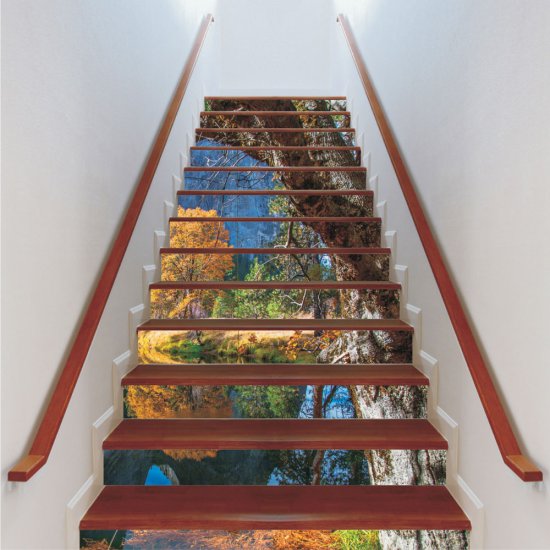 Αυτοκόλλητο σκάλας (Τιμή ανά τεμάχιο) - Υπέροχη φύση