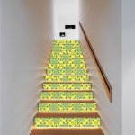 Αυτοκόλλητο σκάλας (Τιμή ανά τεμάχιο) - Vintage μοτίβο 5