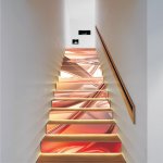 Αυτοκόλλητο σκάλας (Τιμή ανά τεμάχιο) - Abstract pattern