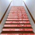 Αυτοκόλλητο σκάλας (Τιμή ανά τεμάχιο) - Άνθη και Πουλιά