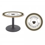 Αυτοκόλλητο τραπεζιού - Coffee house