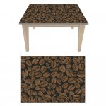 Αυτοκόλλητο τραπεζιού - Coffee beans