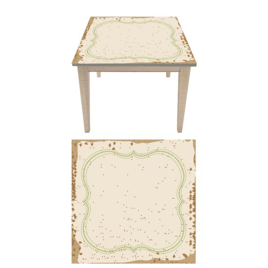 Αυτοκόλλητο τραπεζιού - Μοτίβο