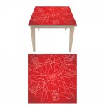 Αυτοκόλλητο τραπεζιού - Μαχαιροπίρουνα 4