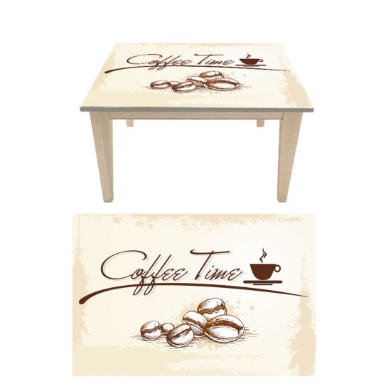 Αυτοκόλλητο τραπεζιού - Coffee time 3