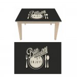 Αυτοκόλλητο τραπεζιού - Bon Appetit 3