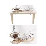 Αυτοκόλλητο τραπεζιού - Music coffee