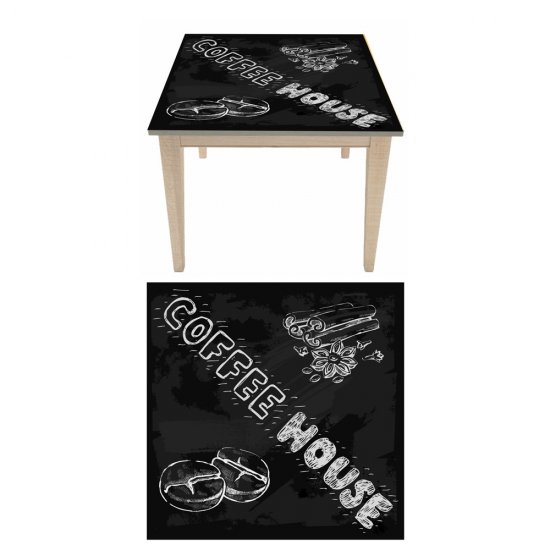 Αυτοκόλλητο τραπεζιού - Coffee house 2 Αυτοκόλλητο τραπεζιού - Coffee house 2