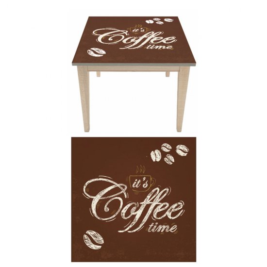 Αυτοκόλλητο τραπεζιού - Coffee Time 5