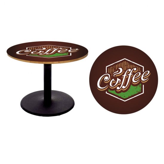 Αυτοκόλλητο τραπεζιού - Coffee 6