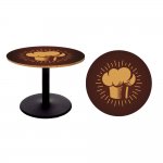 Αυτοκόλλητο τραπεζιού - Καπέλο Σεφ