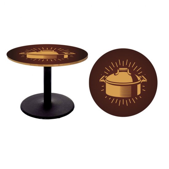 Αυτοκόλλητο τραπεζιού - Κατσαρόλα