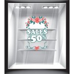 Αυτοκόλλητο βιτρίνας - Άνοιξη - Εκπτώσεις 9