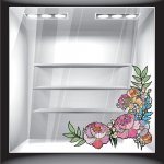 Αυτοκόλλητο βιτρίνας - Ανοιξιάτικο 01