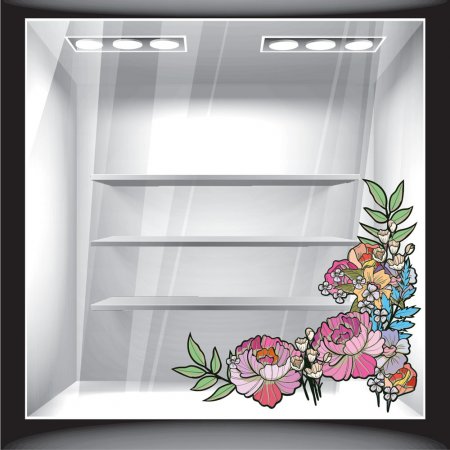 Αυτοκόλλητο βιτρίνας - Ανοιξιάτικο 01 Αυτοκόλλητο βιτρίνας - Ανοιξιάτικο 01