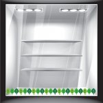 Αυτοκόλλητο βιτρίνας - Ανοιξιάτικο - Μπορντούρα 02