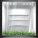 Αυτοκόλλητο βιτρίνας - Ανοιξιάτικο - Μπορντούρα 03