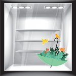 Αυτοκόλλητο βιτρίνας - Ανοιξιάτικο 03