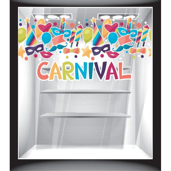 Αποκριάτικο Αυτοκόλλητο - Αποκριάτικα - Carnival Αποκριάτικο Αυτοκόλλητο - Αποκριάτικα - Carnival