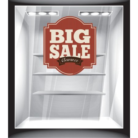 Αυτοκόλλητο εκπτώσεων - Big Sale