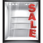 Αυτοκόλλητο εκπτώσεων - Sale κάθετο